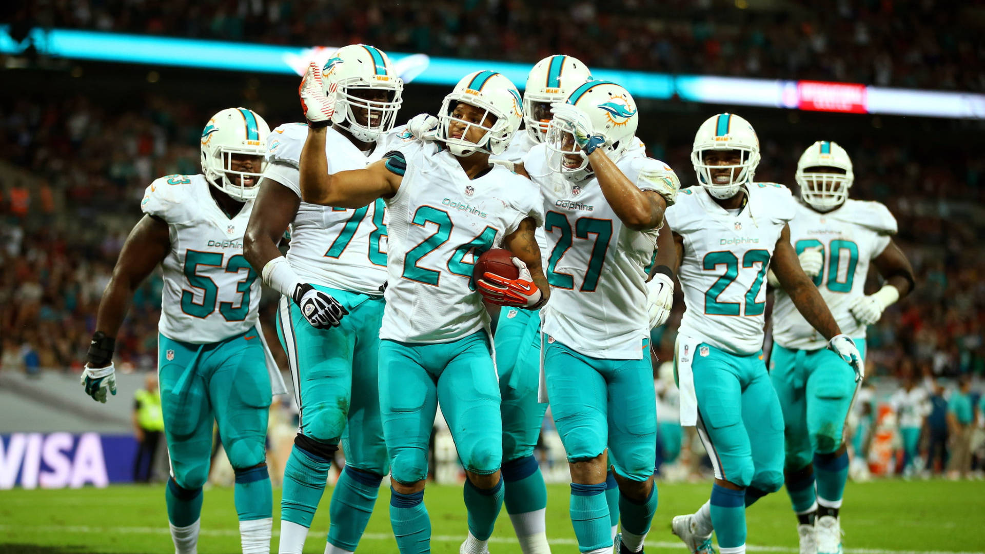 Miami Dolphins 1920X1080 Wallpaper and Background Image