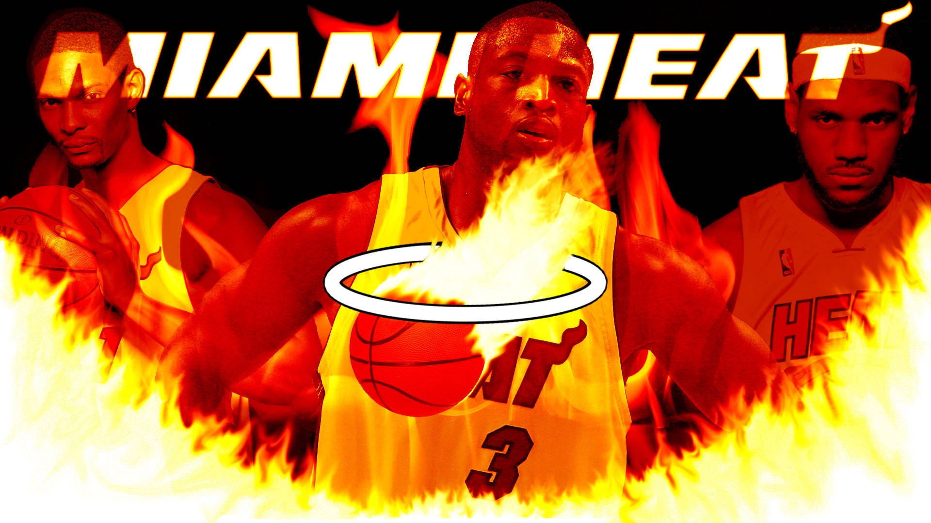 1920X1080 Miami Heat Wallpaper and Background