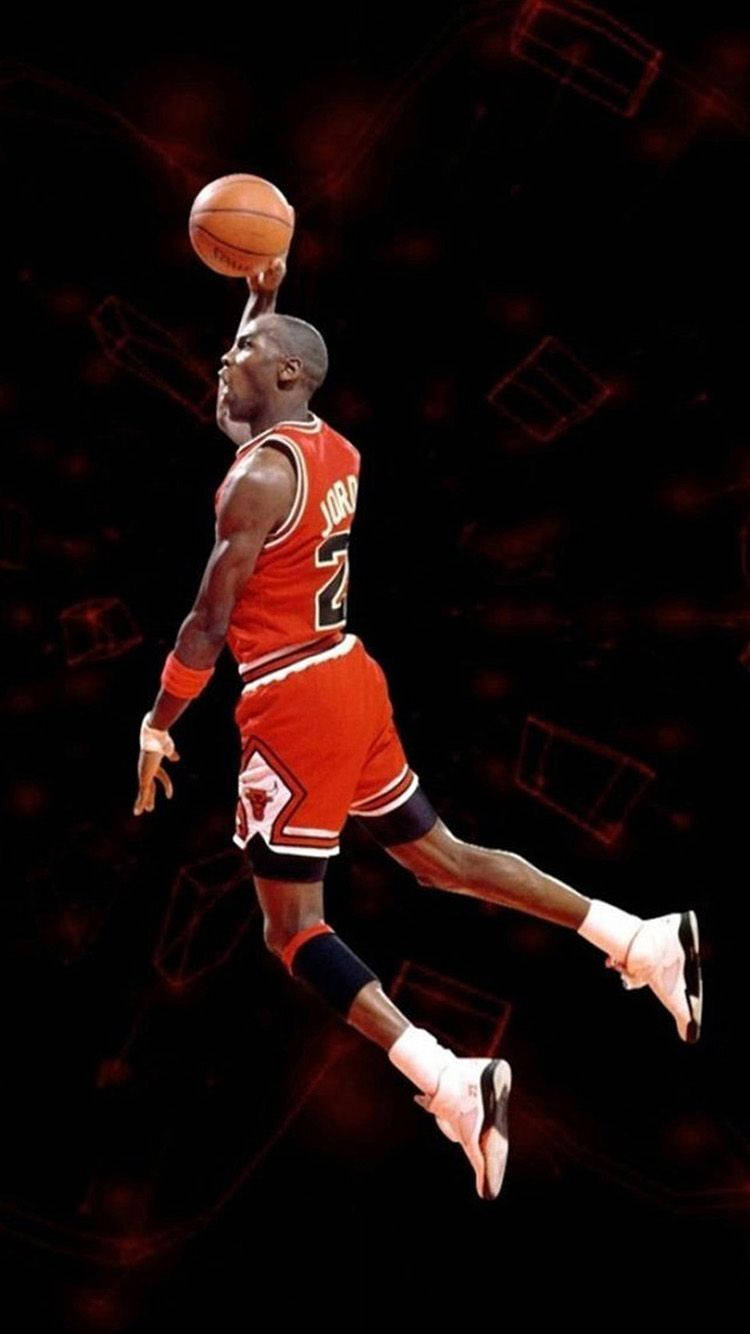 Michael Jordan 750X1334 wallpaper