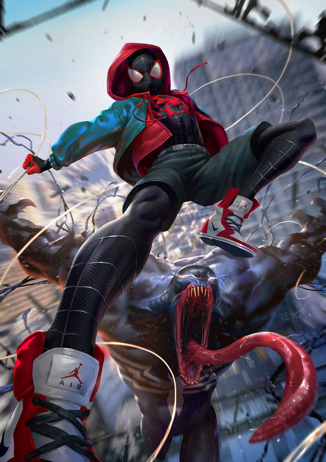 Miles Morales 1131X1600 Wallpaper and Background Image