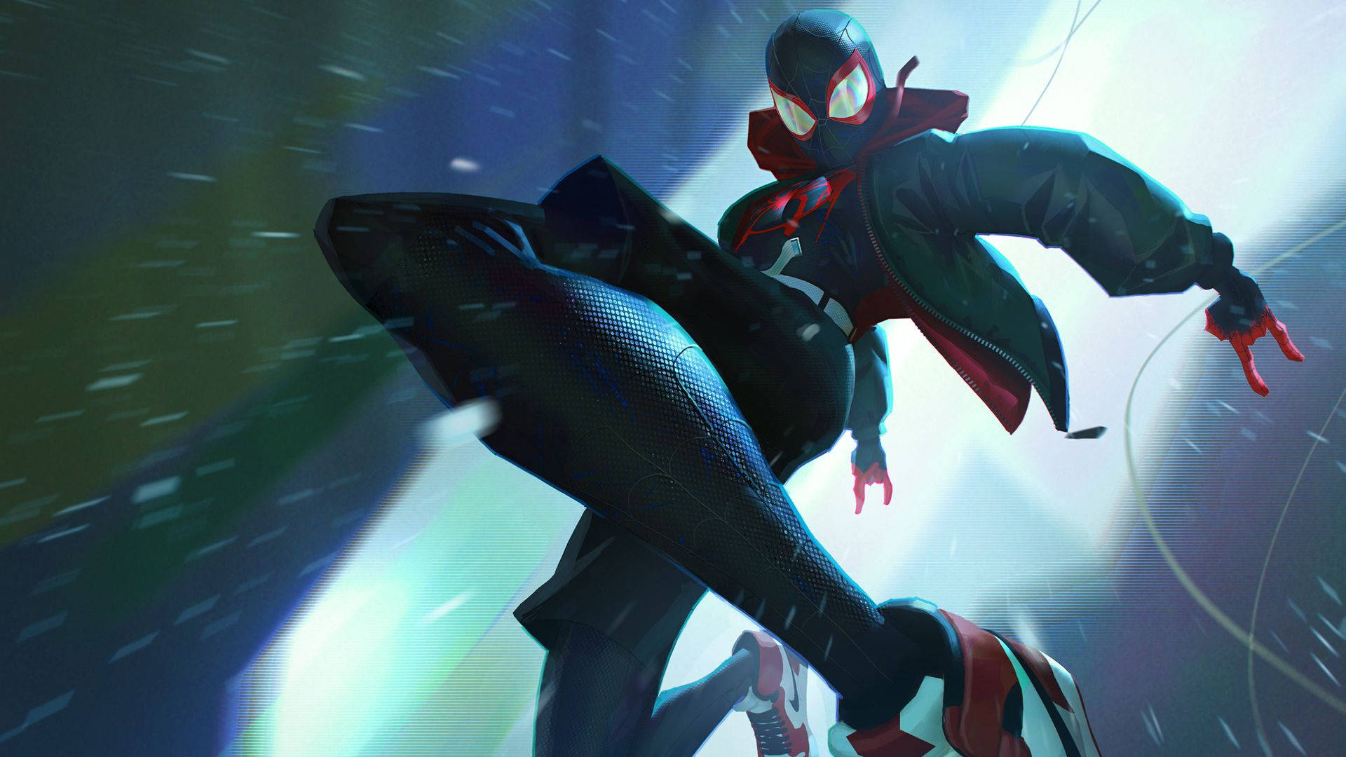 Miles Morales 1920X1080 Wallpaper and Background Image