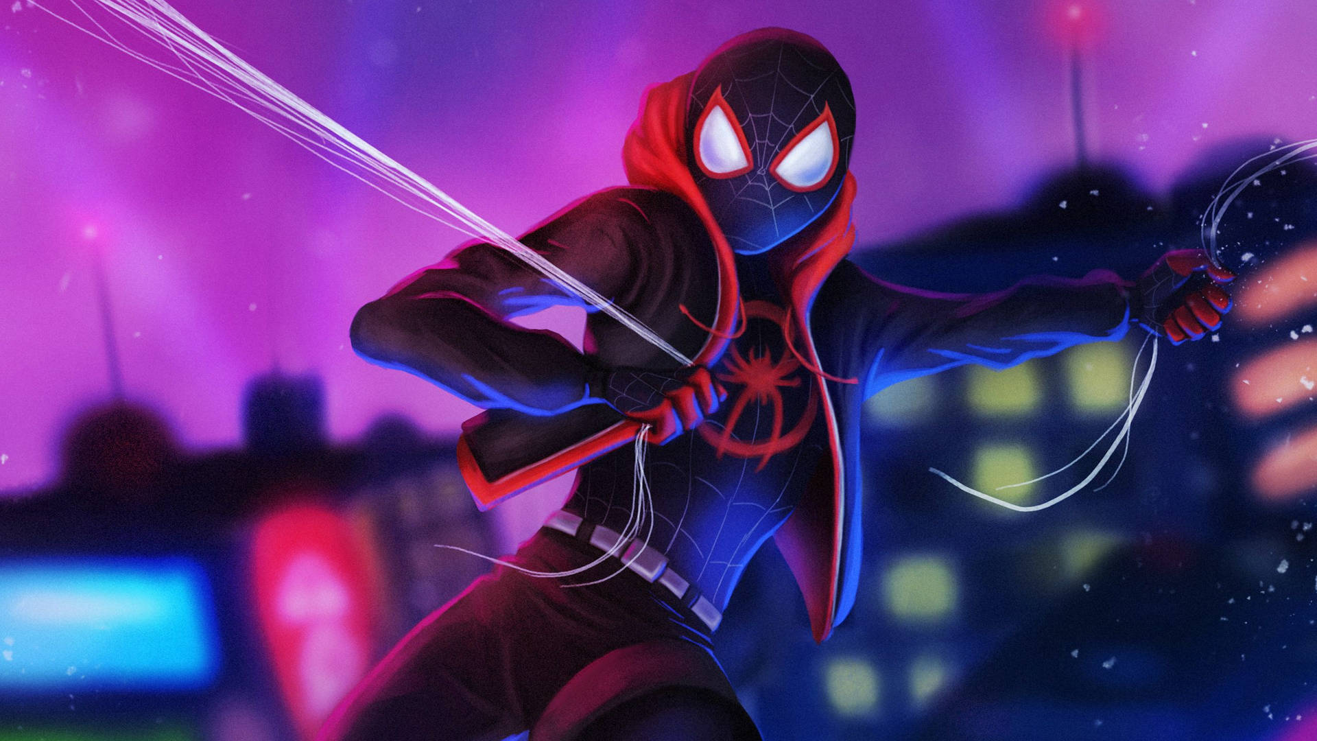 Miles Morales 2560X1440 Wallpaper and Background Image