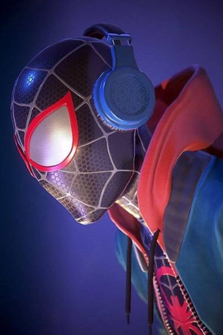 735X1102 Miles Morales Wallpaper and Background