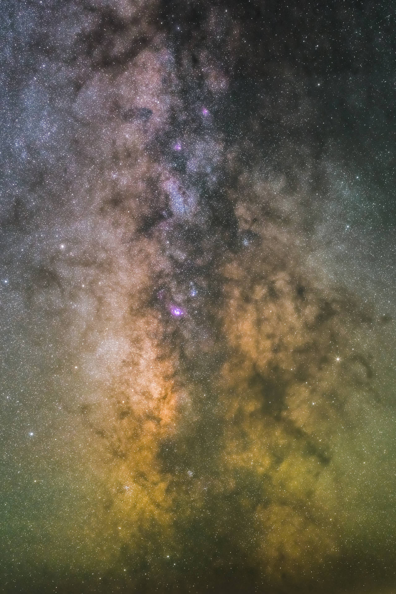 3750X5625 Milky Way Wallpaper and Background