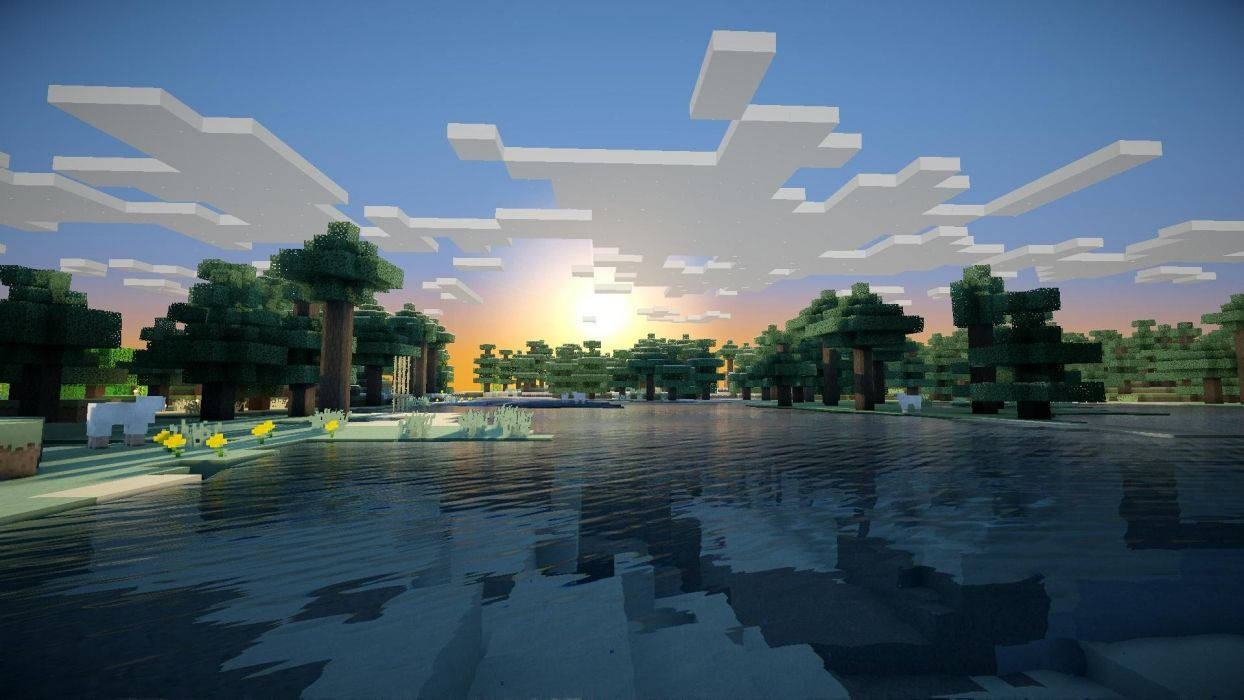 1244X700 Minecraft Wallpaper and Background