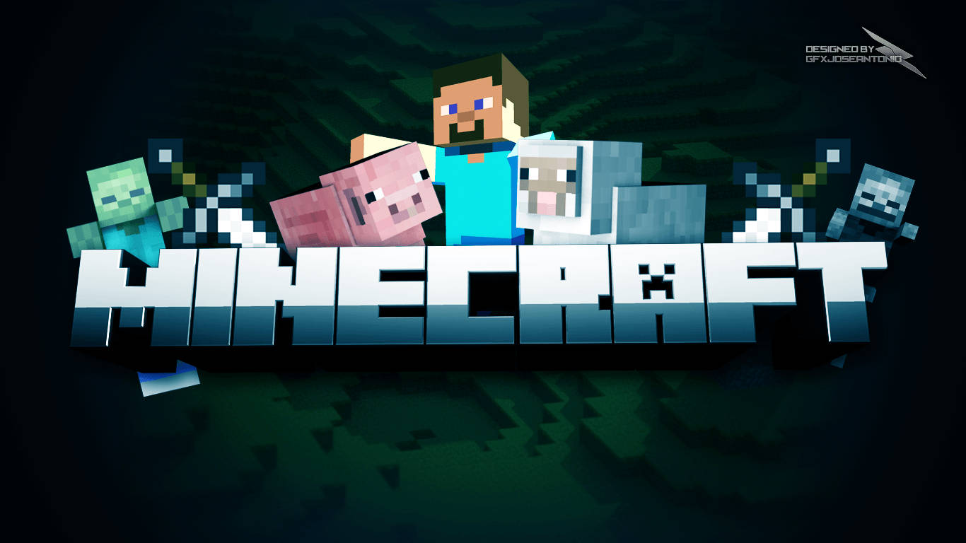 1366X768 Minecraft Wallpaper and Background