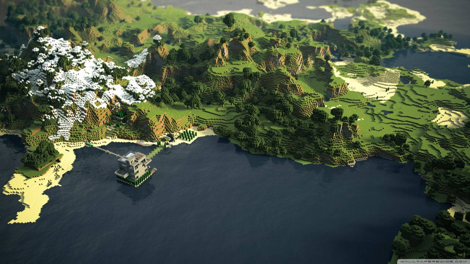 Minecraft 1600X900 Wallpaper and Background Image