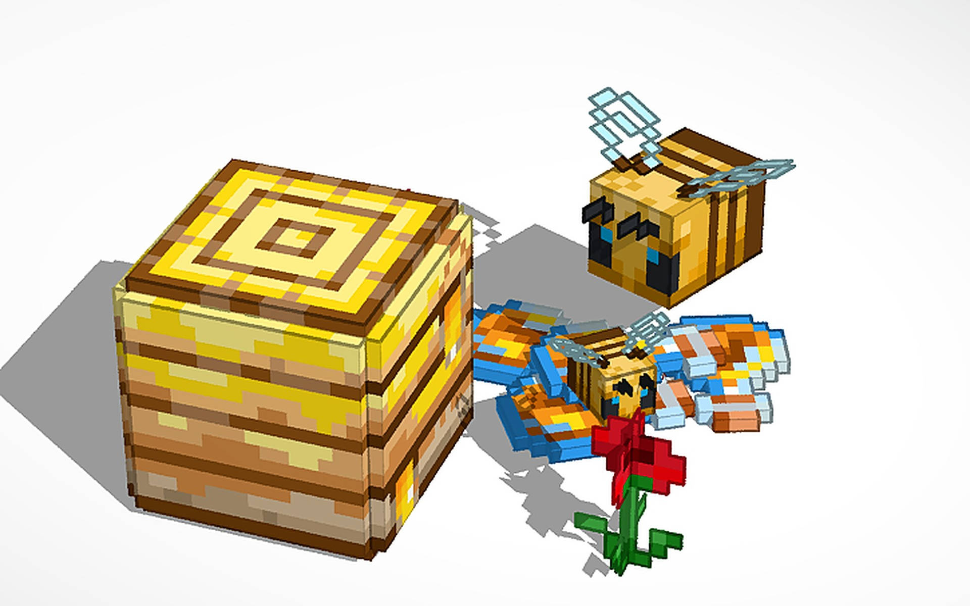 Minecraft Bee 1972X1232 Wallpaper and Background Image