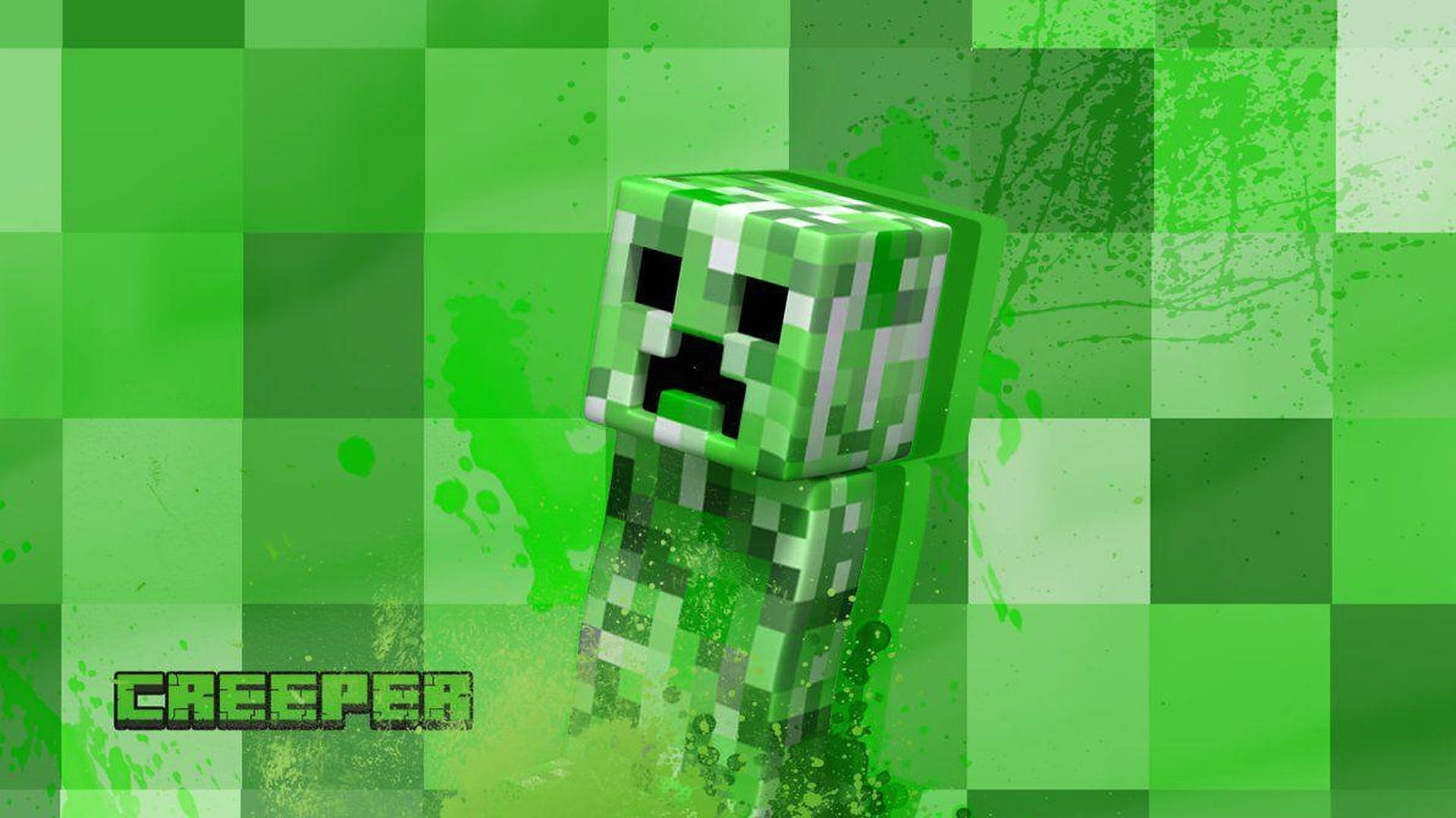 Minecraft Creeper 2384X1340 Wallpaper and Background Image