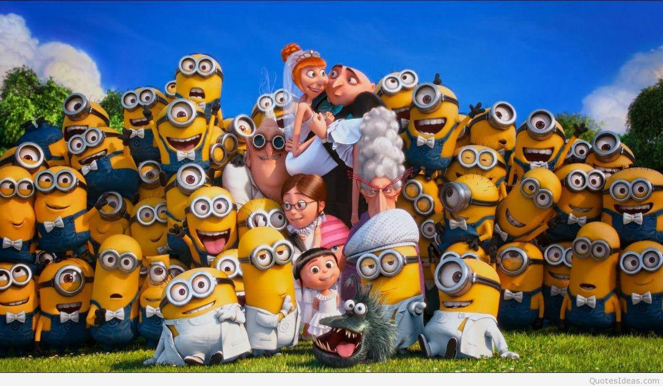 Minions 1366X795 Wallpaper and Background Image