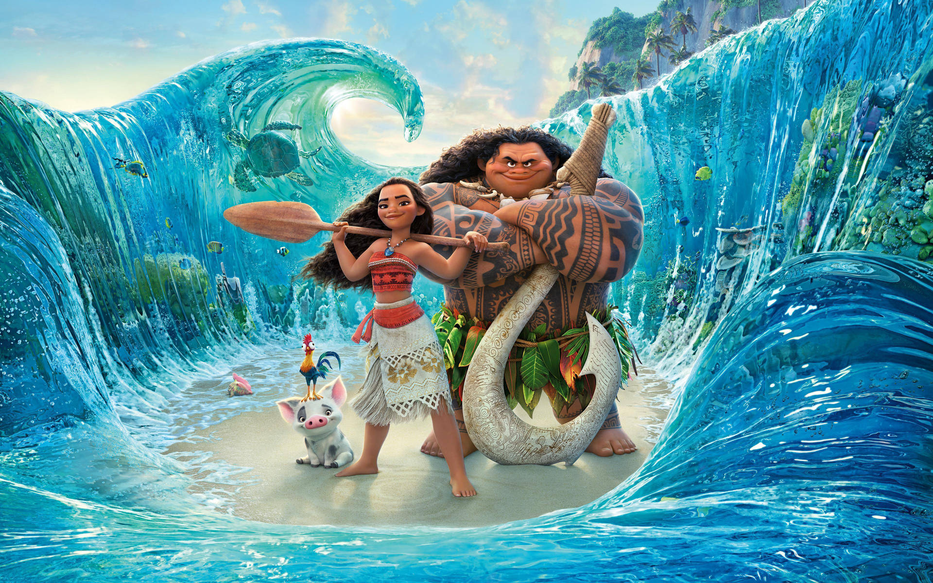 Moana 3840X2400 Wallpaper and Background Image
