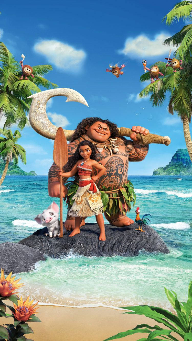 Moana 750X1334 Wallpaper and Background Image