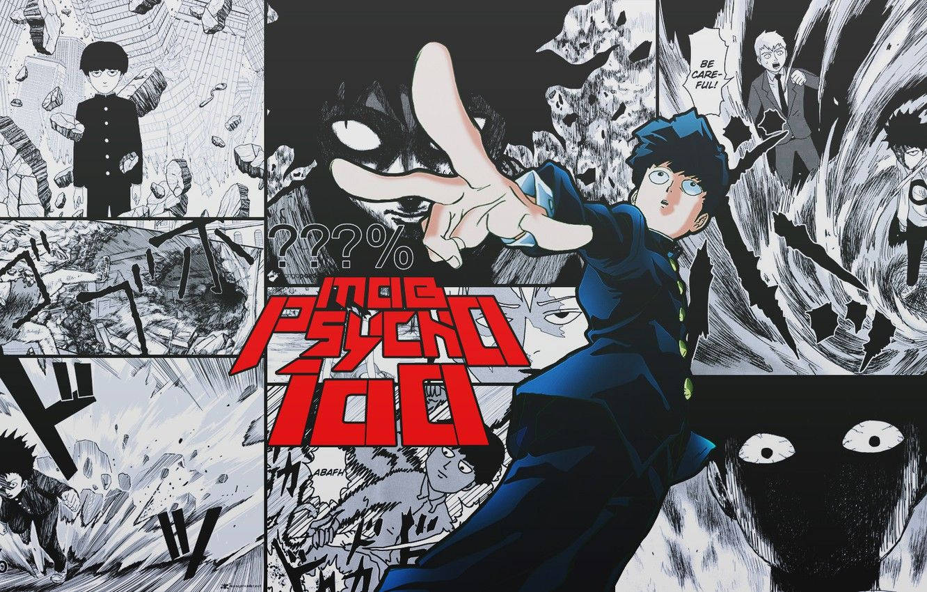 1332X850 Mob Psycho 100 Wallpaper and Background