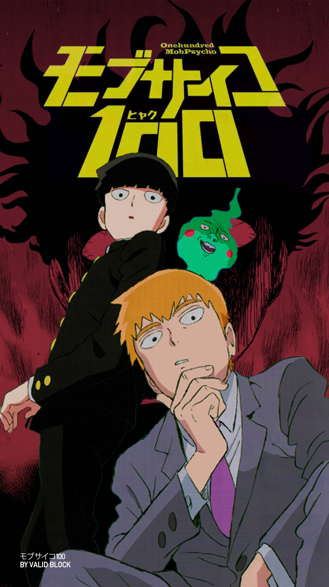 1352X2412 Mob Psycho 100 Wallpaper and Background