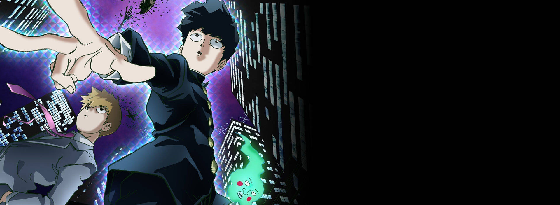 3840X1406 Mob Psycho 100 Wallpaper and Background