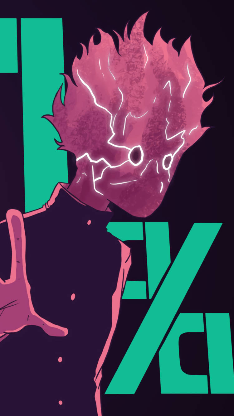 750X1334 Mob Psycho 100 Wallpaper and Background