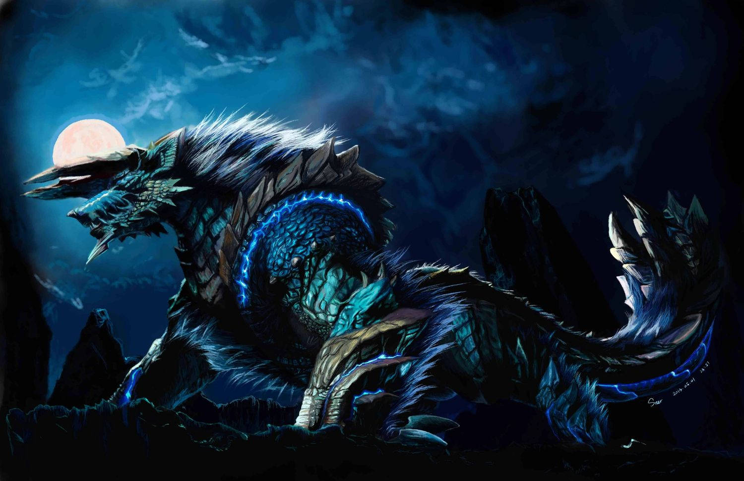 1500X971 Monster Hunter Wallpaper and Background