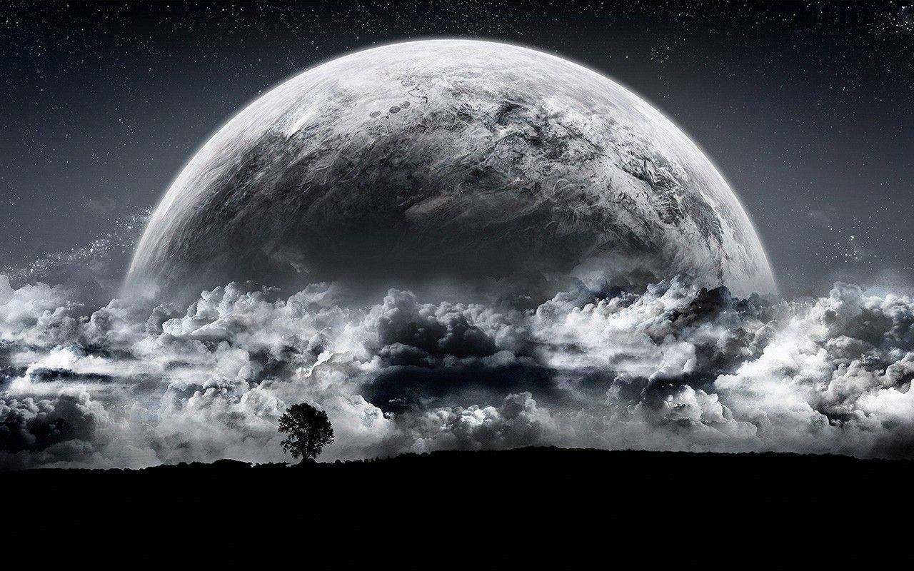 1280X800 Moon Wallpaper and Background