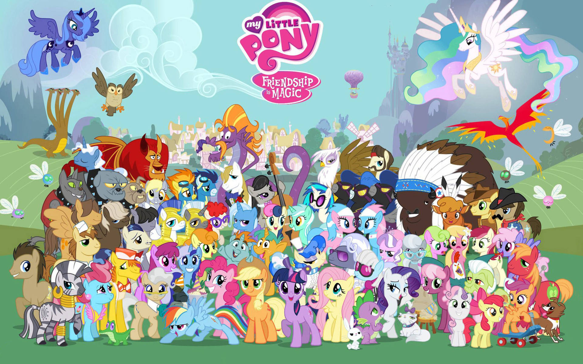 My Little Pony 2560X1600 wallpaper