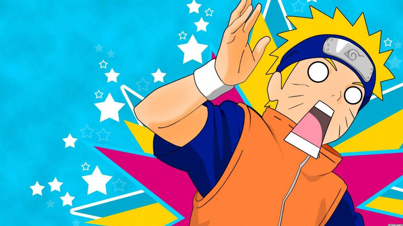 Young Naruto 1366 x 768 HDTV Wallpaper