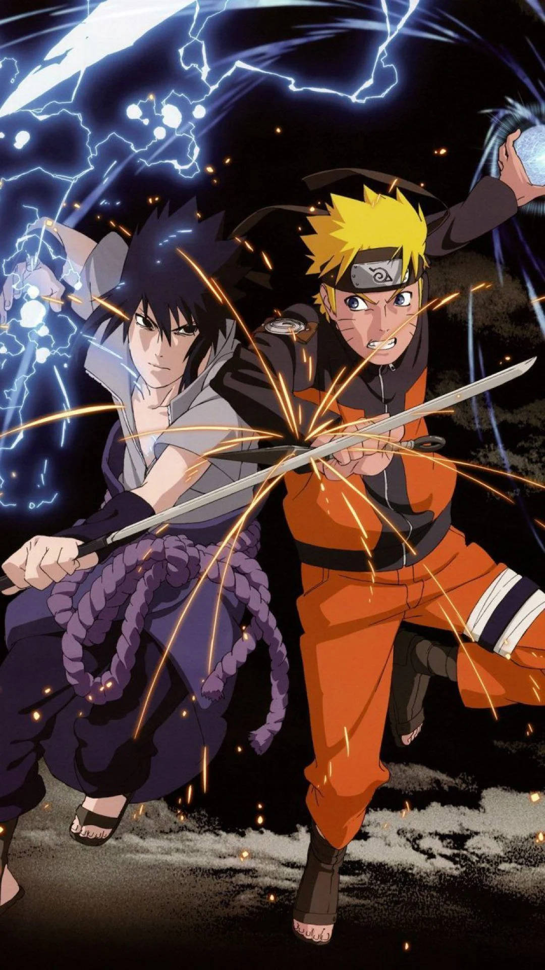 1080X1920 Naruto And Sasuke Wallpaper and Background
