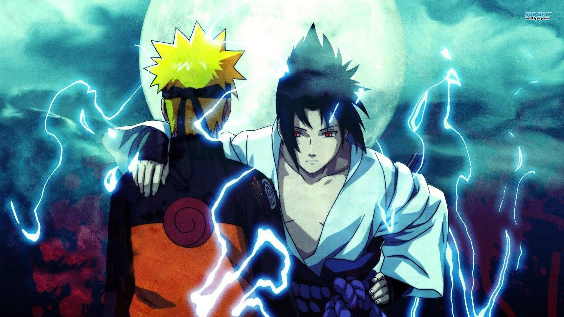 Naruto And Sasuke 1920X1080 Wallpaper and Background Image