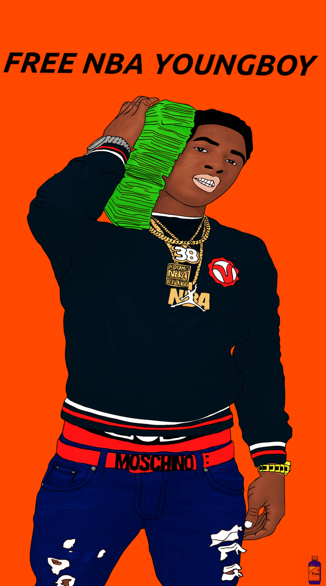 Nba Youngboy 1934X3472 Wallpaper and Background Image