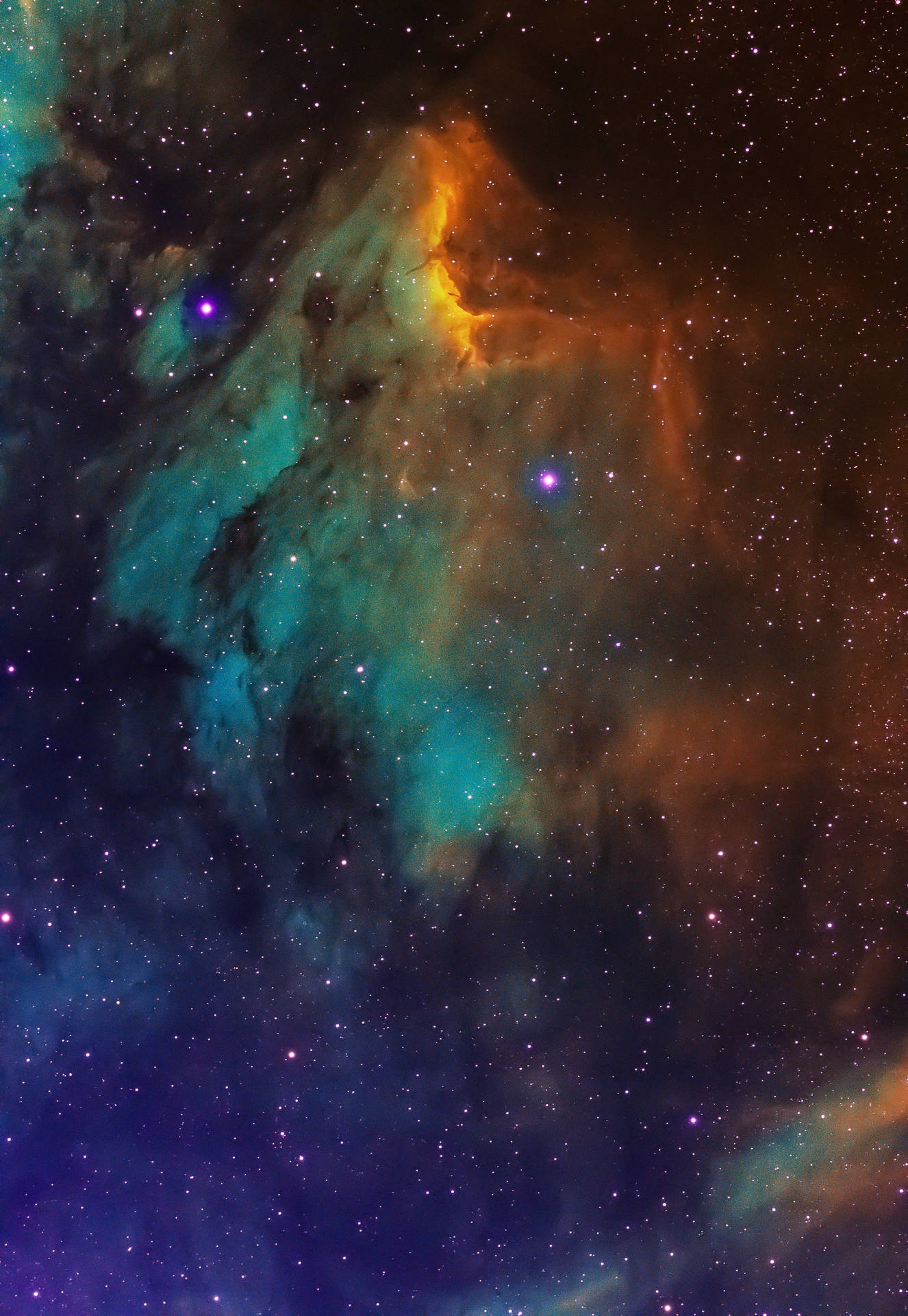 2395X3469 Nebula Wallpaper and Background