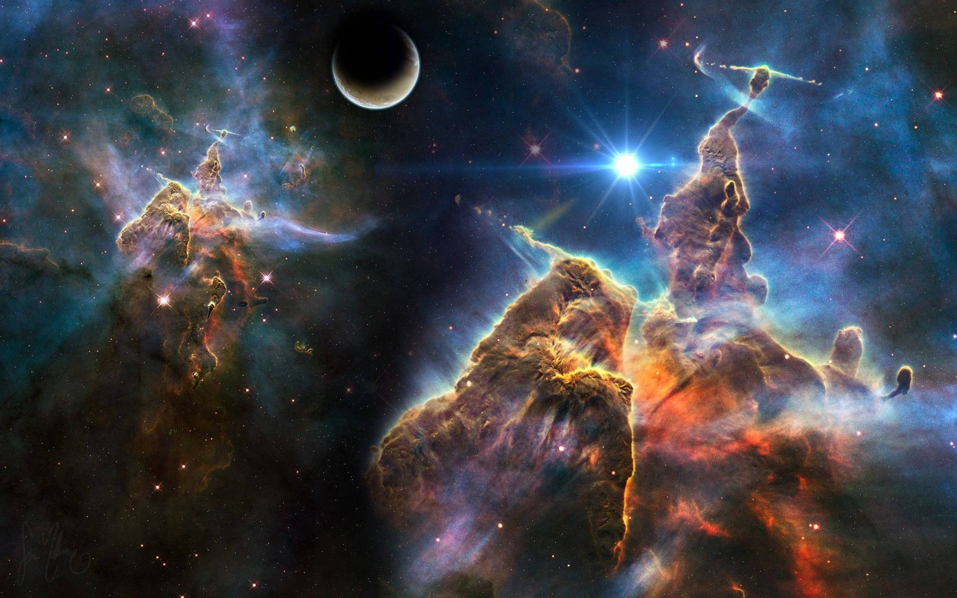 Nebula 2880X1800 Wallpaper and Background Image