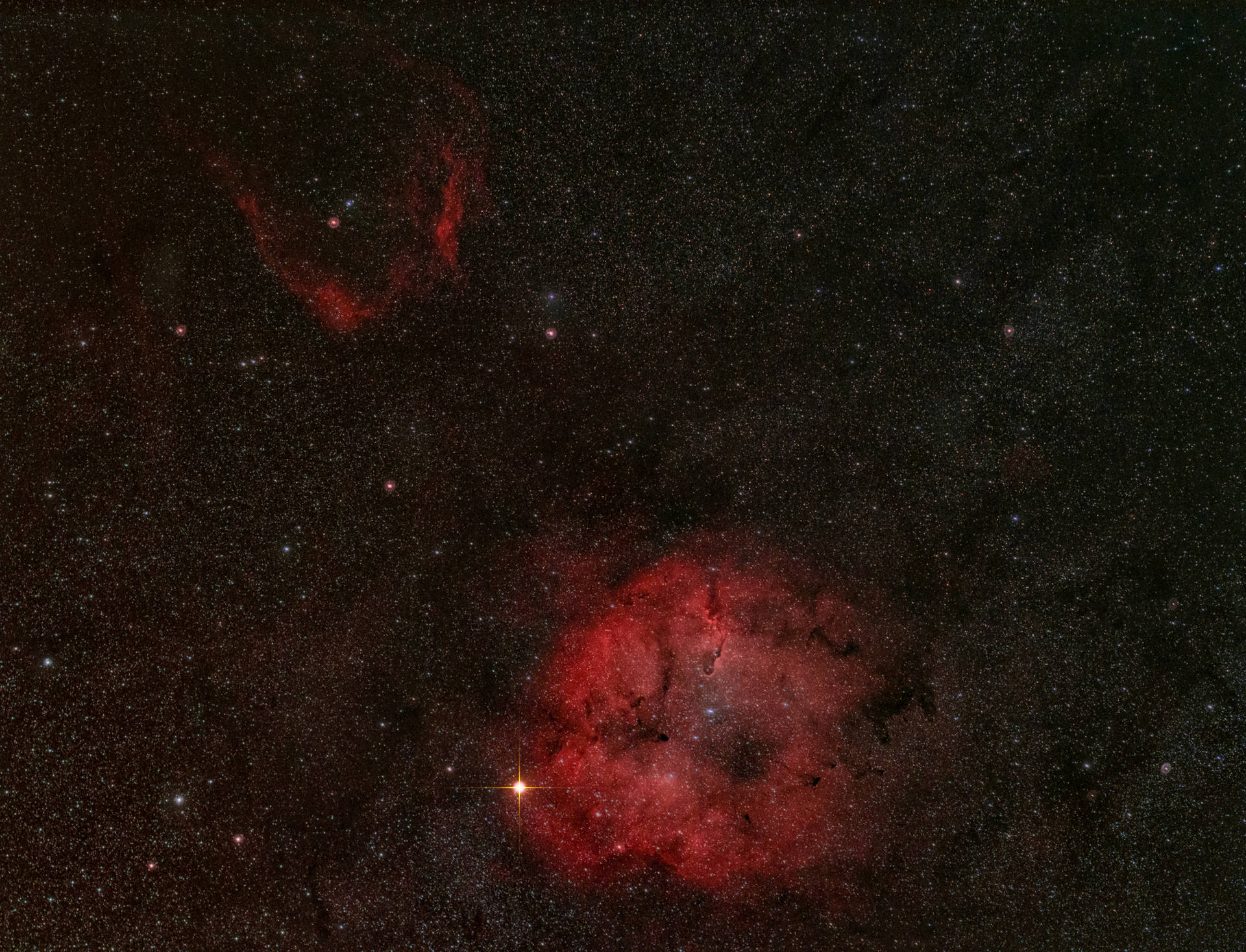 4590X3508 Nebula Wallpaper and Background