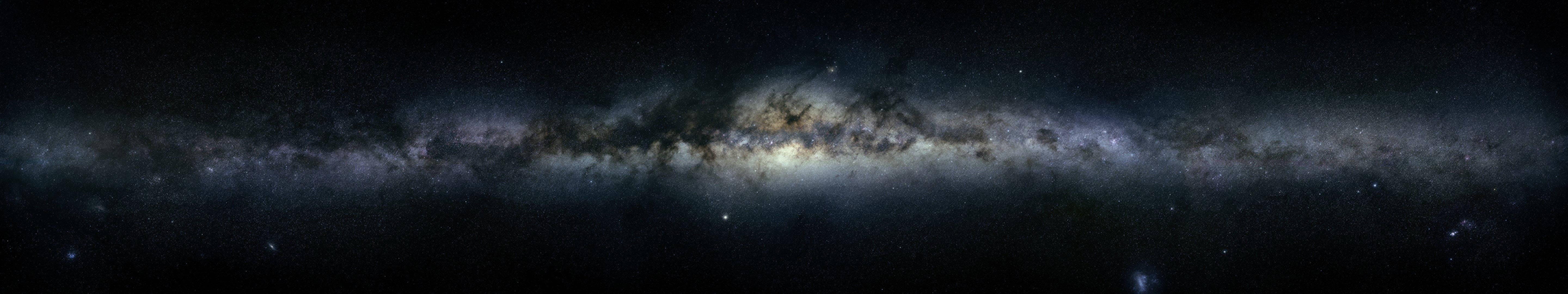 Nebula 5760X1080 Wallpaper and Background Image