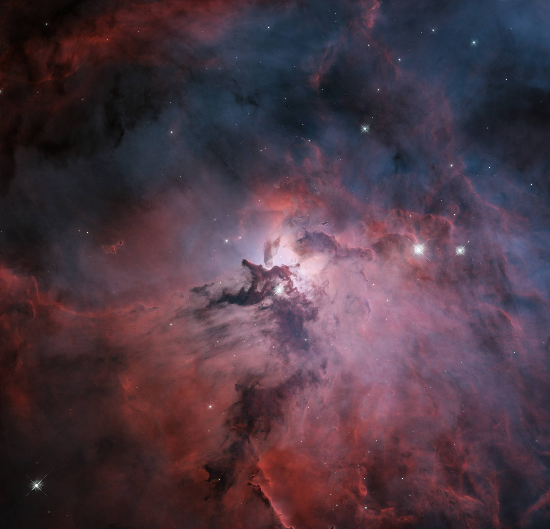 7201X6925 Nebula Wallpaper and Background