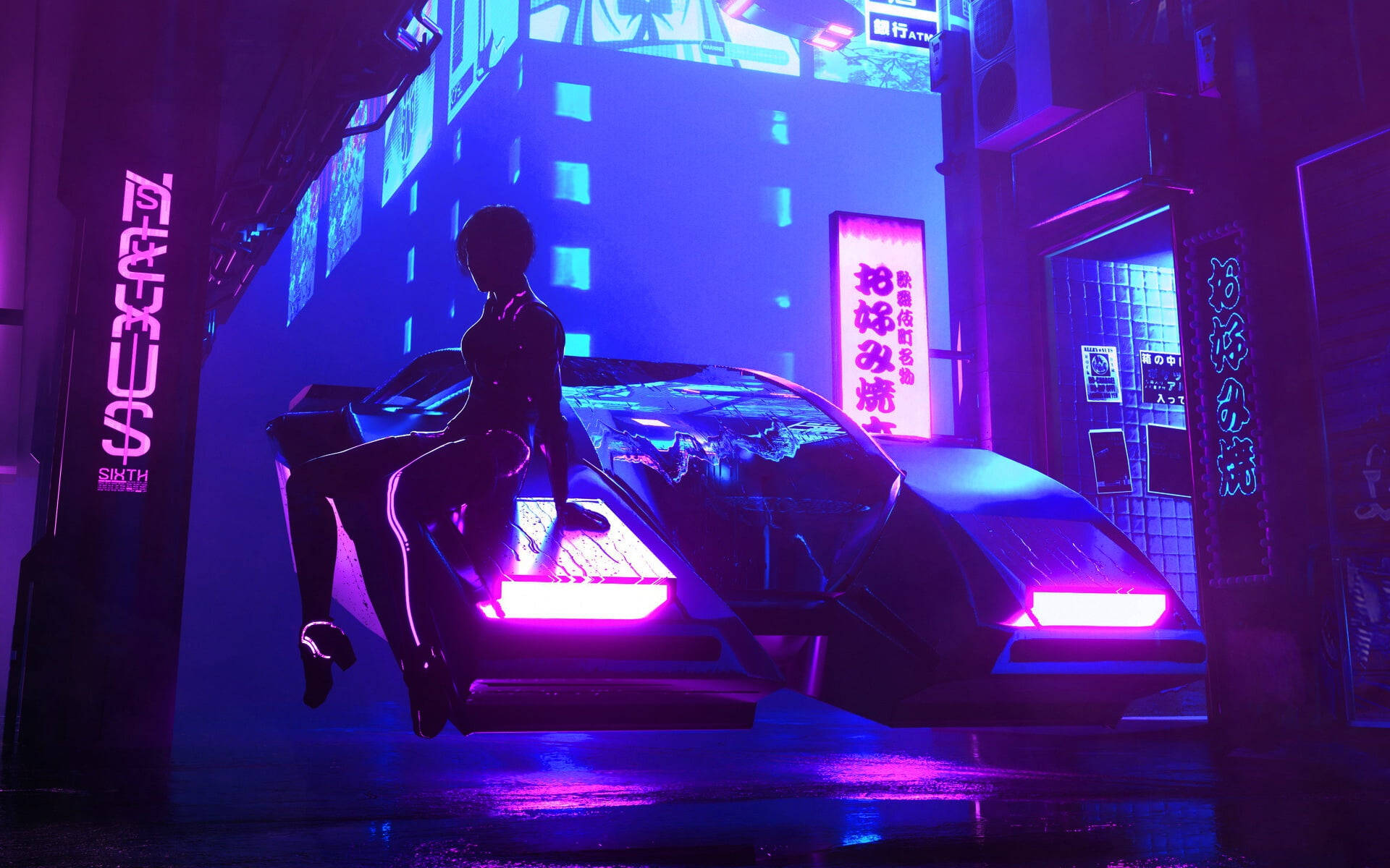 Neon Aesthetic 1920X1200 Wallpaper and Background Image