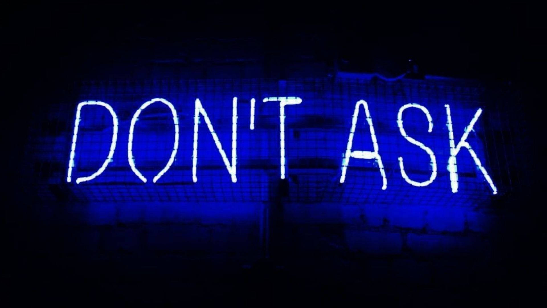 1920X1080 Neon Blue Wallpaper and Background