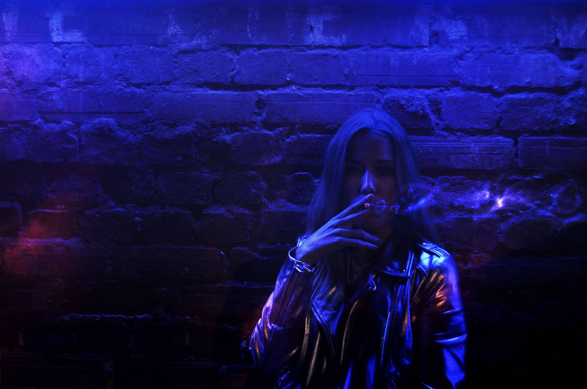 Neon Blue Aesthetic 3840X2550 wallpaper