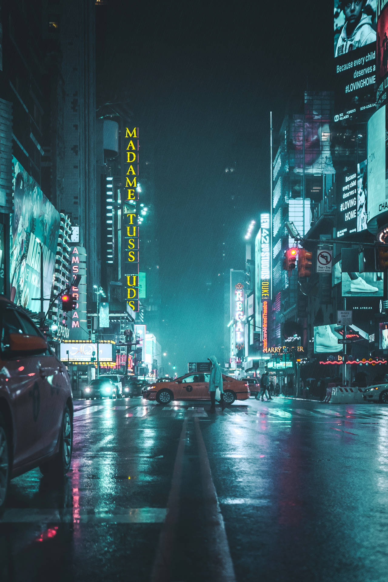 Neon City 2571X3856 Wallpaper and Background Image