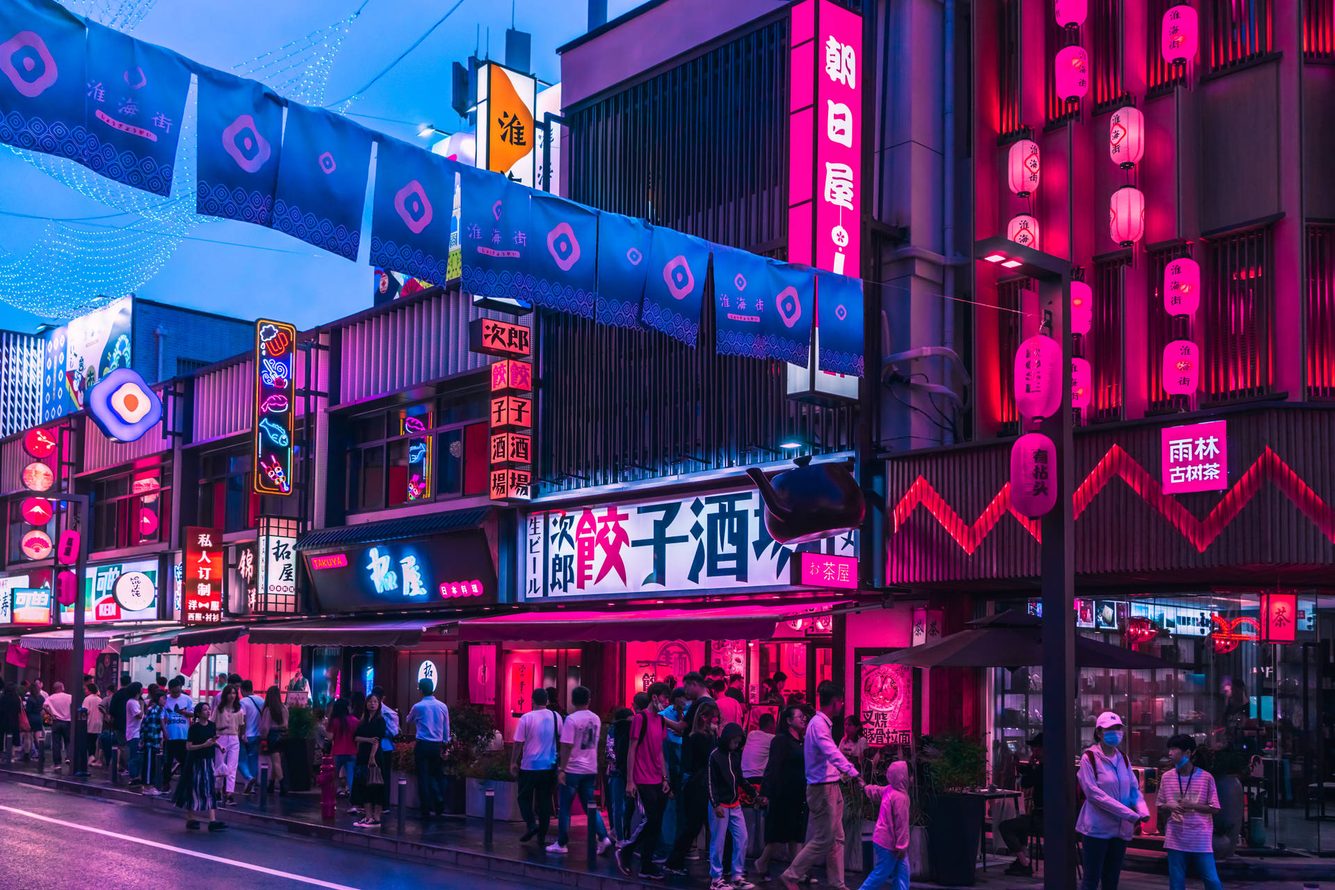 Neon City 6000X4000 wallpaper