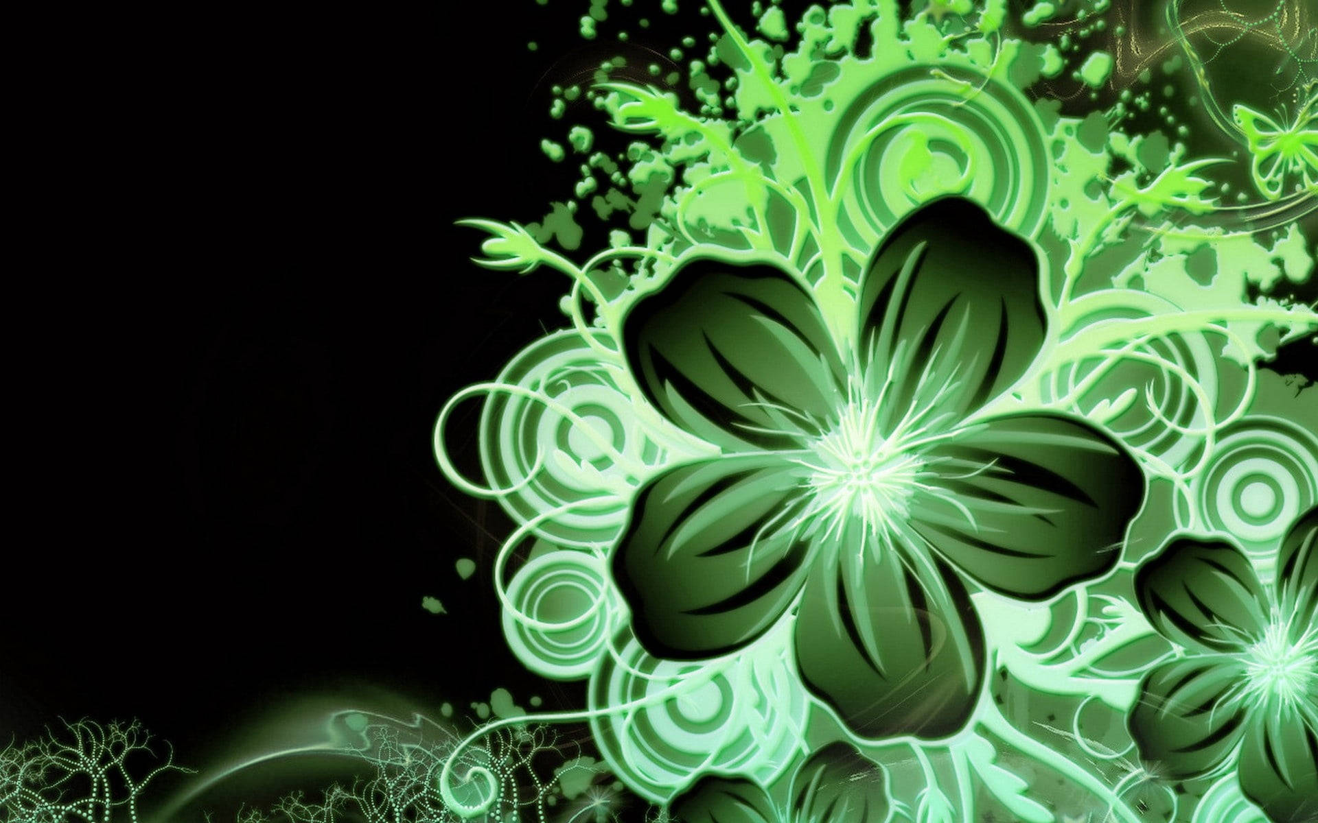1920X1200 Neon Green Wallpaper and Background