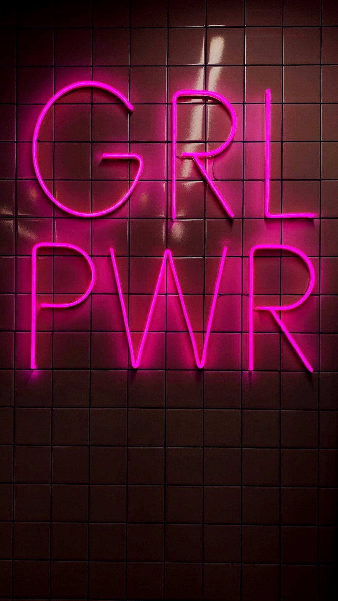 Neon Pink Aesthetic 1215X2160 Wallpaper and Background Image