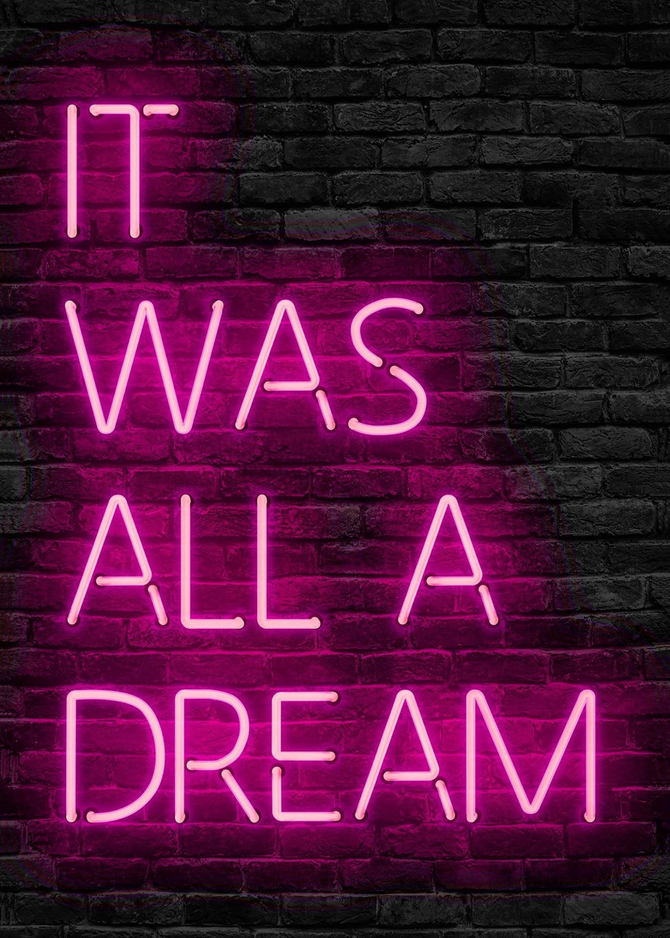 Neon Pink Aesthetic 1543X2160 Wallpaper and Background Image