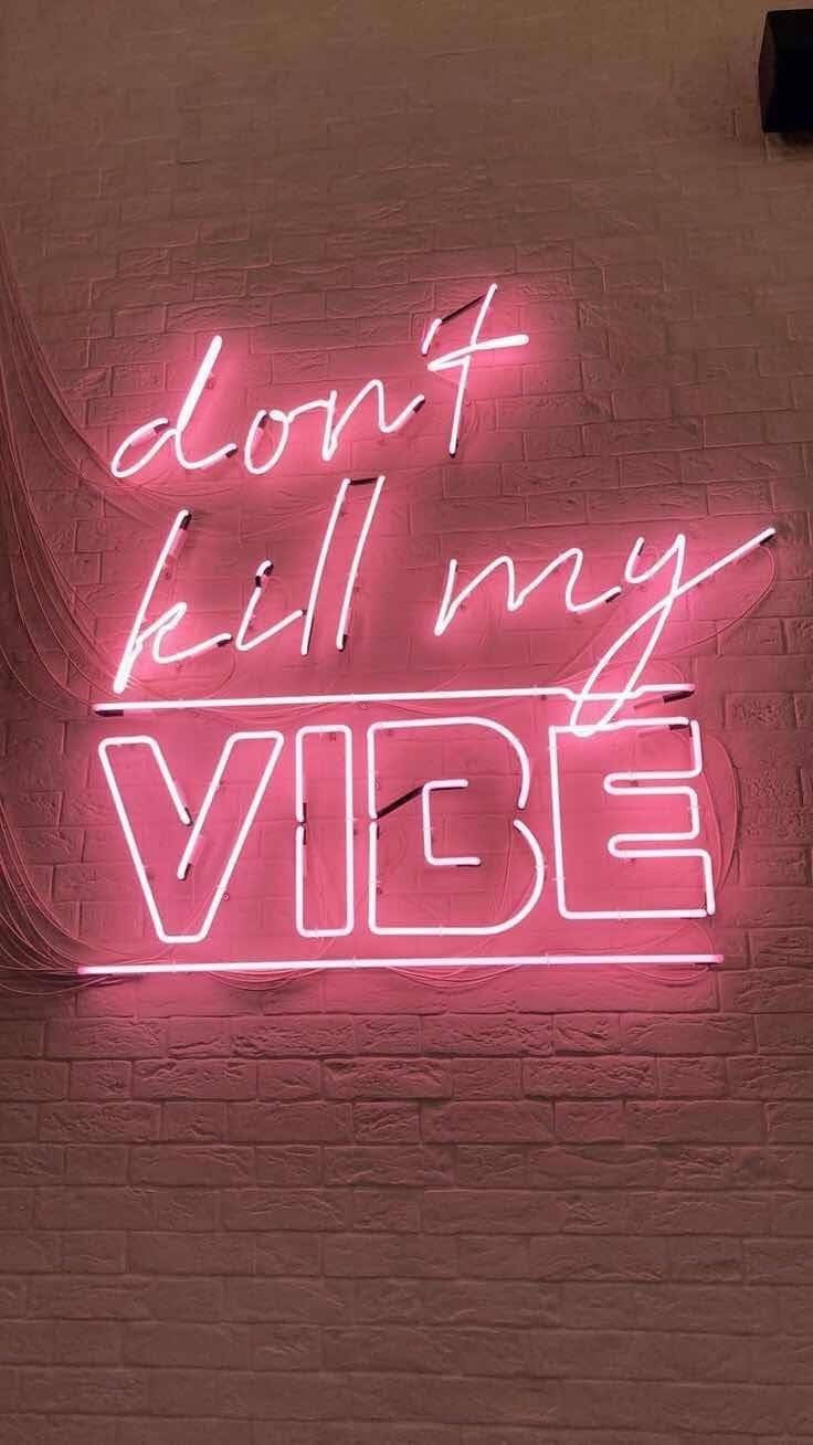 736X1308 Neon Pink Aesthetic Wallpaper and Background