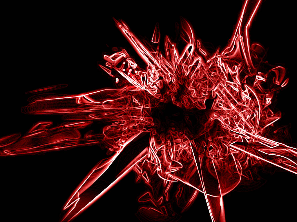 Neon Red 1024X768 Wallpaper and Background Image