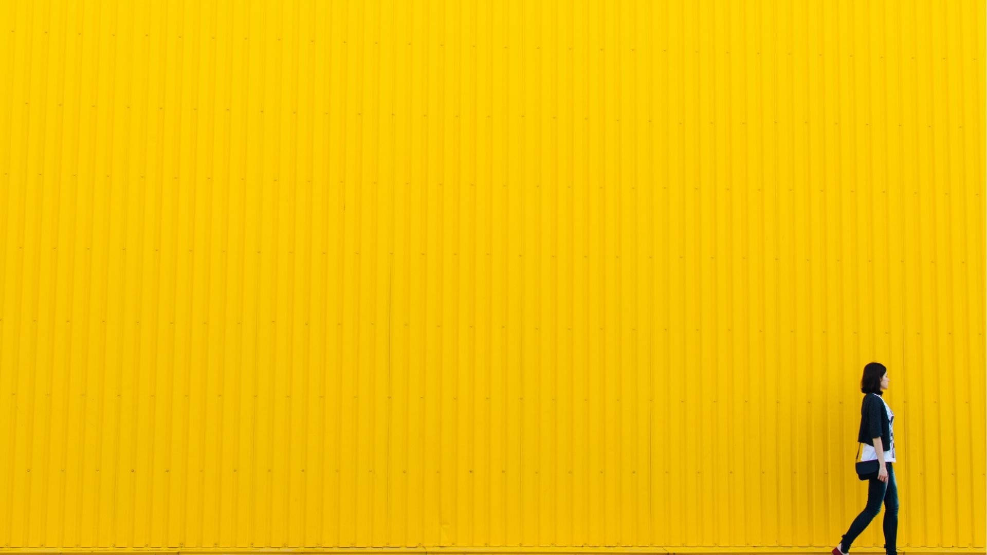 1920X1080 Neon Yellow Wallpaper and Background
