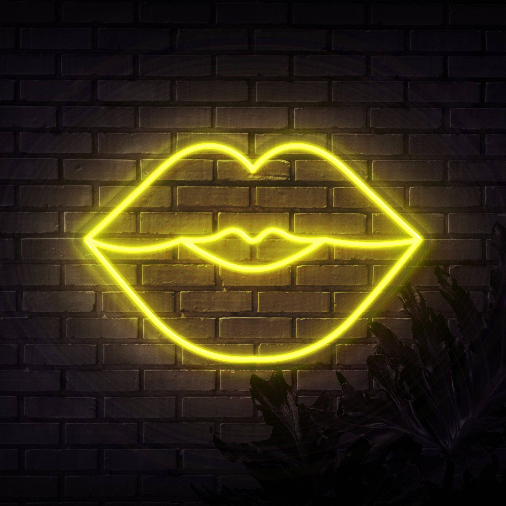 Neon Yellow 1920X1920 Wallpaper and Background Image