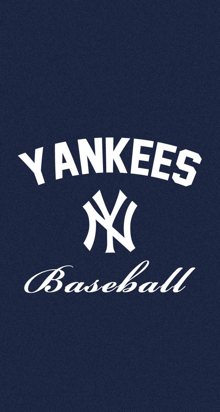 New York Yankees 744X1392 Wallpaper and Background Image