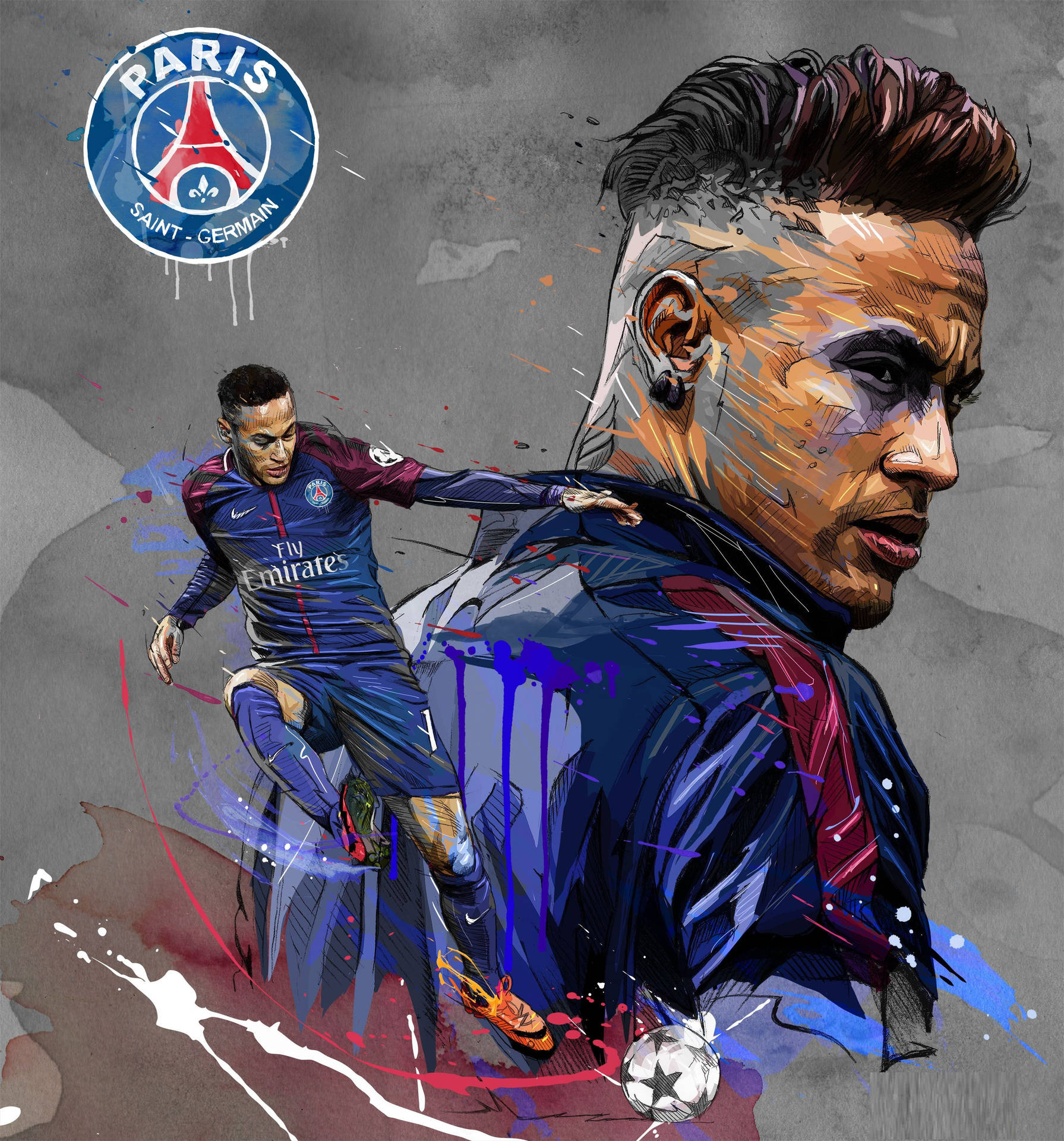 Neymar 3268X3504 Wallpaper and Background Image