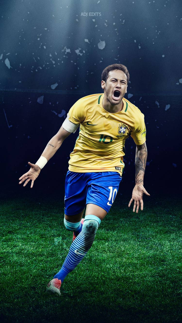 750X1334 Neymar Wallpaper and Background