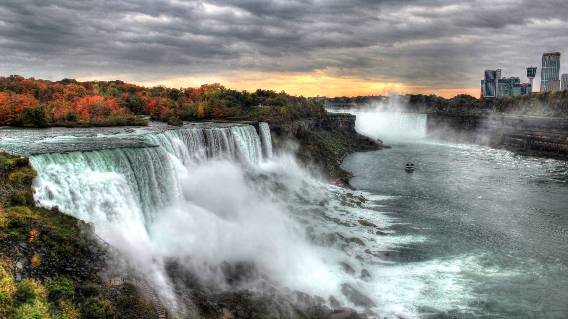 Niagara Falls 3840X2160 Wallpaper and Background Image