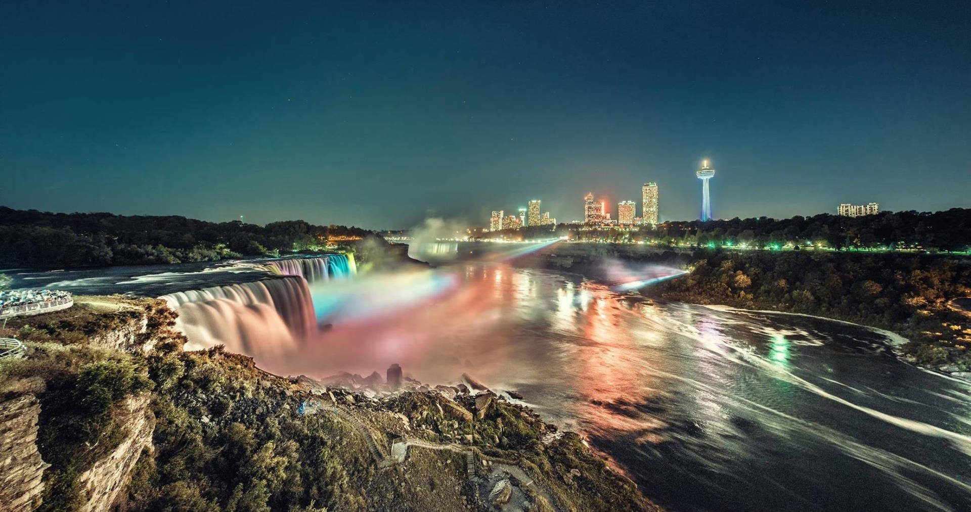 Niagara Falls 4096X2160 Wallpaper and Background Image