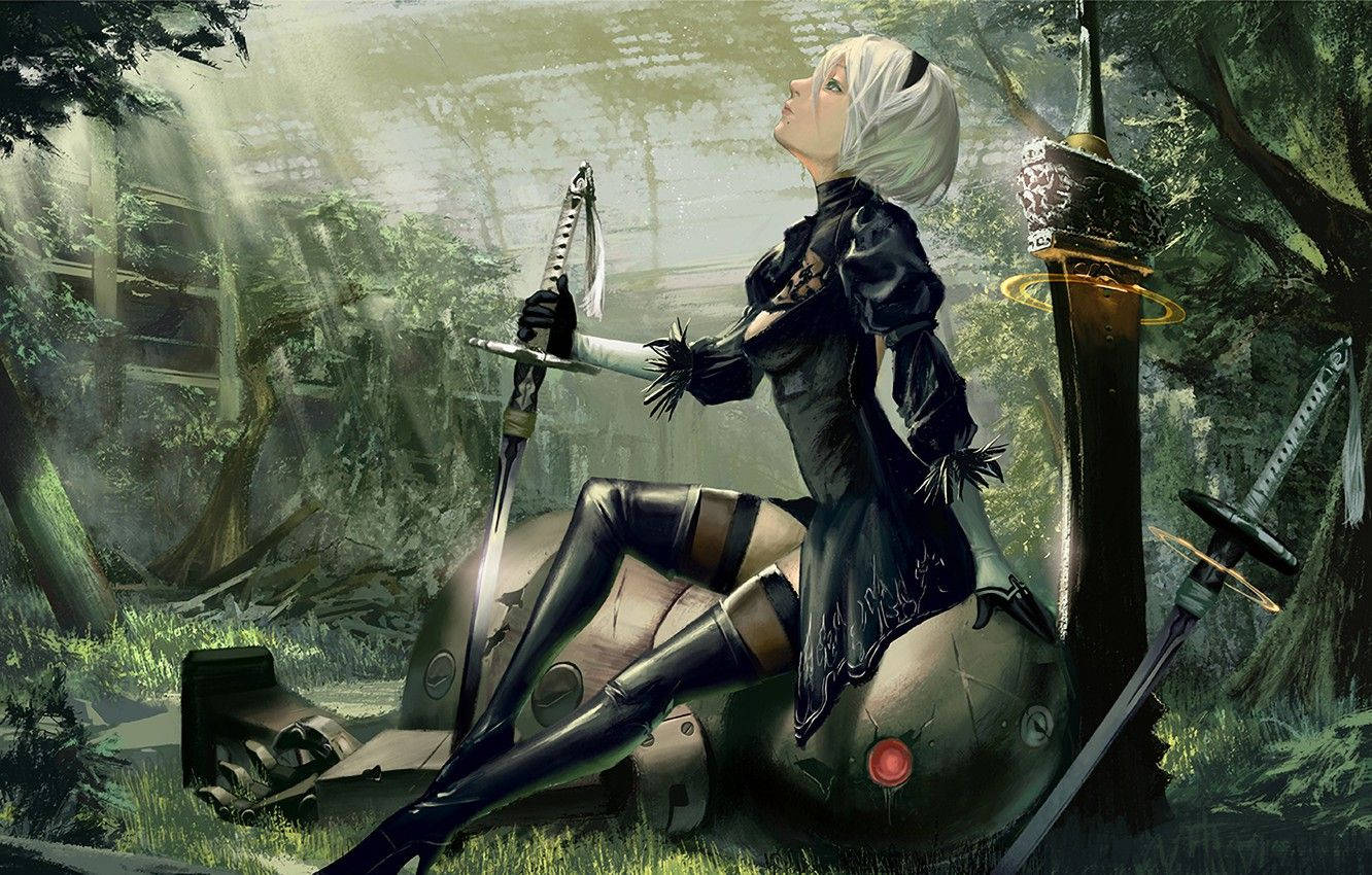 Nier Automata 1332X850 Wallpaper and Background Image